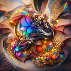 AI MAGICAL DRAGON #184