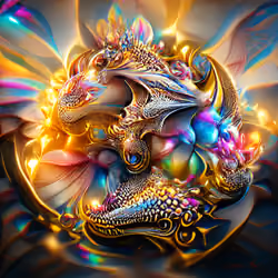 AI MAGICAL DRAGON #2329