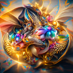 AI MAGICAL DRAGON #1992