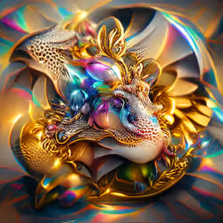 AI MAGICAL DRAGON #411