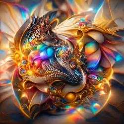AI MAGICAL DRAGON #1195