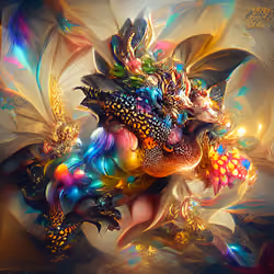 AI MAGICAL DRAGON #1197