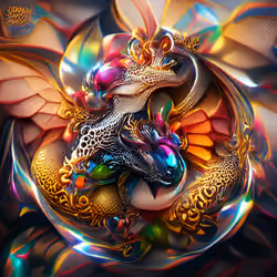 AI MAGICAL DRAGON #2047