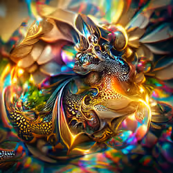 AI MAGICAL DRAGON #907