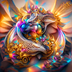 AI MAGICAL DRAGON #463