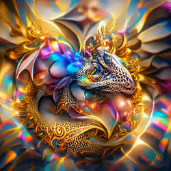 AI MAGICAL DRAGON #464