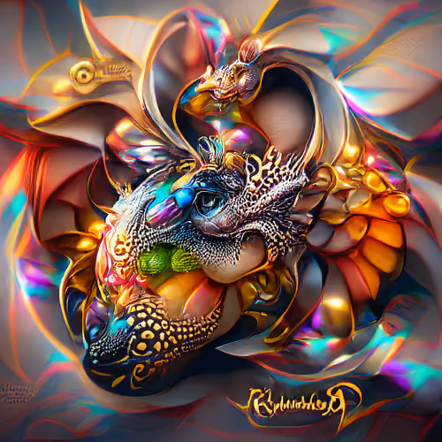 AI MAGICAL DRAGON #341