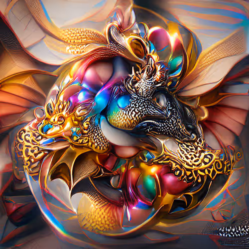 AI MAGICAL DRAGON #215