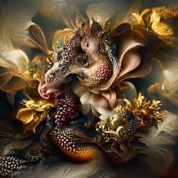 AI MAGICAL DRAGON #3444