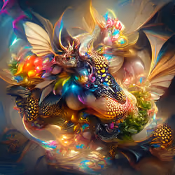 AI MAGICAL DRAGON #2323