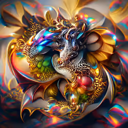 AI MAGICAL DRAGON #328