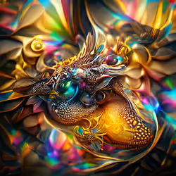 AI MAGICAL DRAGON #2325