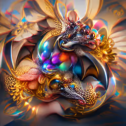 AI MAGICAL DRAGON #397
