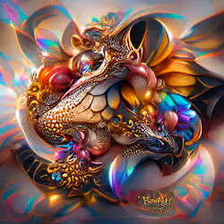 AI MAGICAL DRAGON #319