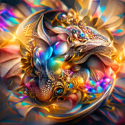 AI MAGICAL DRAGON #909