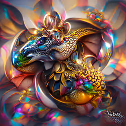 AI MAGICAL DRAGON #3