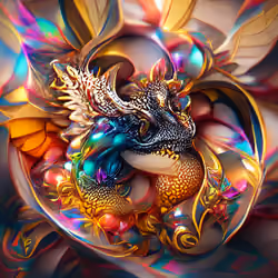 AI MAGICAL DRAGON #335