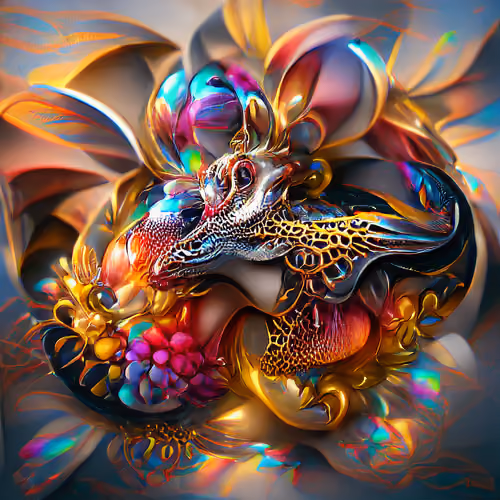AI MAGICAL DRAGON #4202