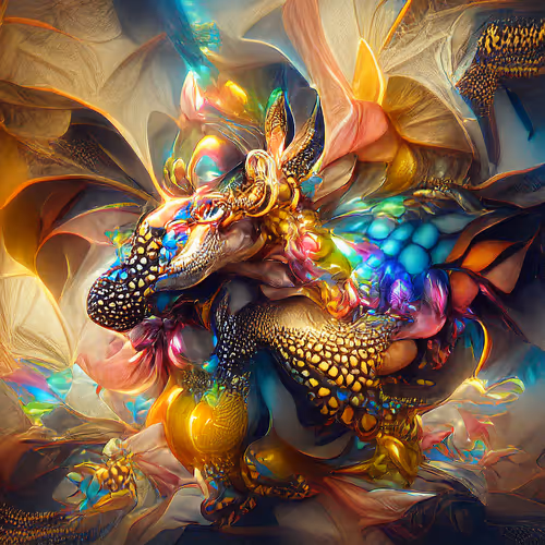 AI MAGICAL DRAGON #1793