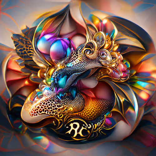 AI MAGICAL DRAGON #666