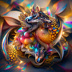 AI MAGICAL DRAGON #747