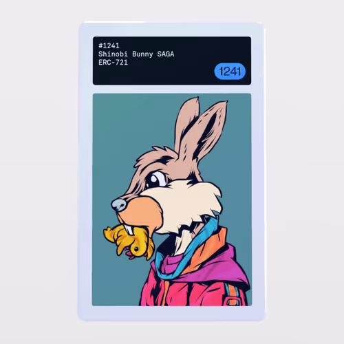 Minter Token - Shinobi Bunny SAGA #1241