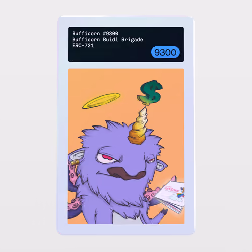 Minter Token - Bufficorn Buidl Brigade #9300