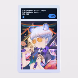 Minter Token - DigiDaigaku Genesis #1185