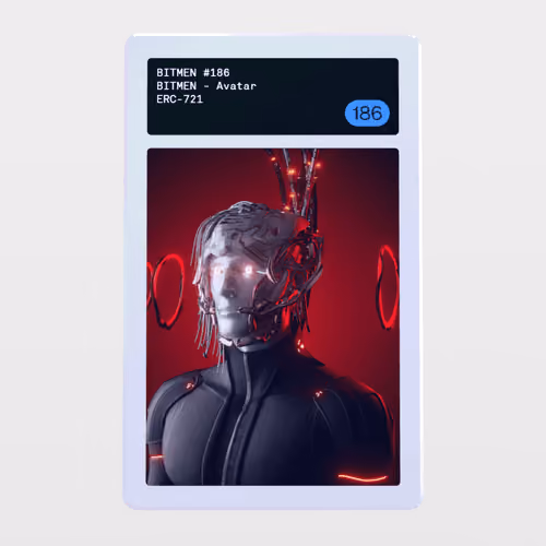 Minter Token - BITMEN - Avatar #186