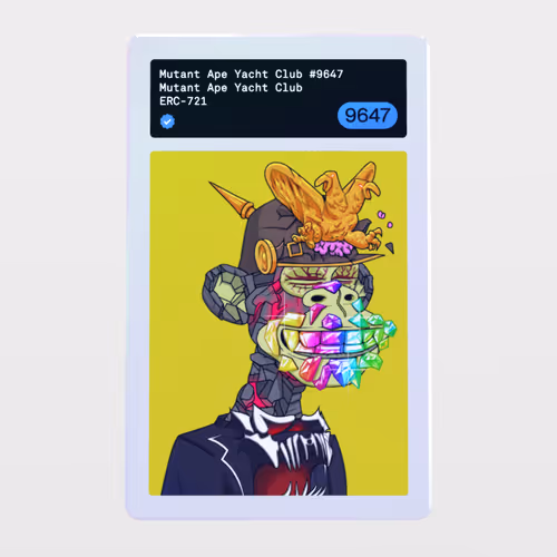 Minter Token - Mutant Ape Yacht Club #9647