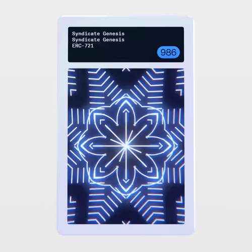 Minter Token - Syndicate Genesis #986
