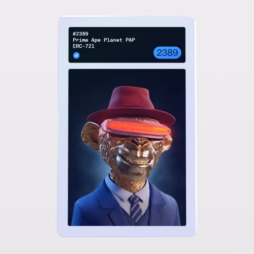 Minter Token - Prime Ape Planet PAP #2389