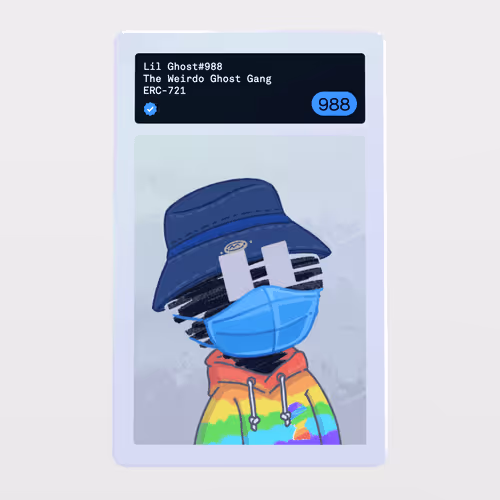 Minter Token - The Weirdo Ghost Gang #988
