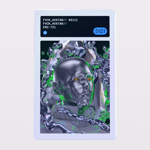 Minter Token - FVCK_AVATAR// #5121