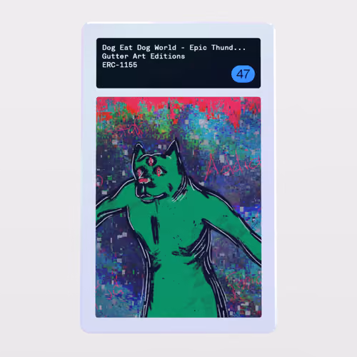 Minter Token - Gutter Art Editions #47