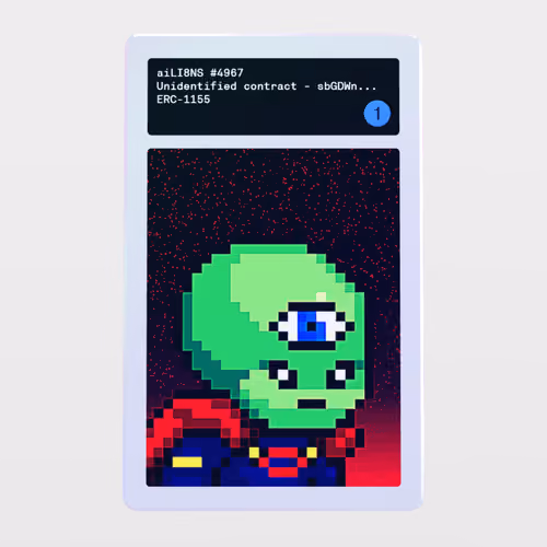 Minter Token - Unidentified contract - sbGDWnptV6 #1