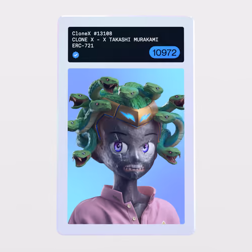 Minter Token - CLONE X - X TAKASHI MURAKAMI #10972