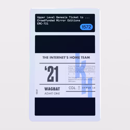 Minter Token - Crowdfunded Mirror Editions #1572