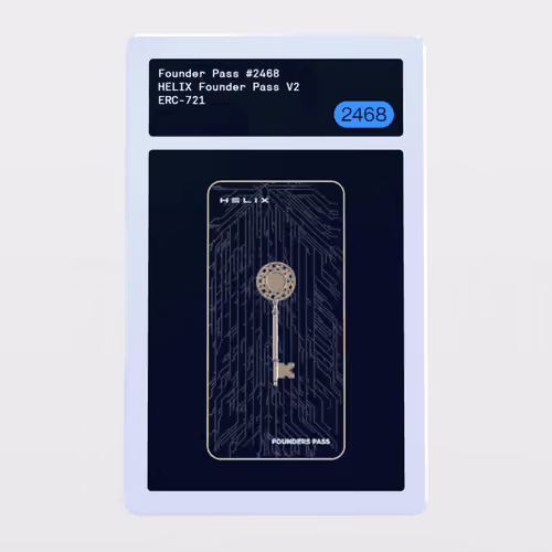 Minter Token - HELIX Founder Pass V2 #2468