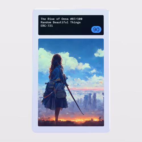 Minter Token - Random Beautiful Things #90