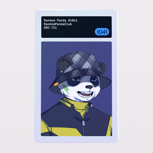 Minter Token - RandomPandaClub #1041