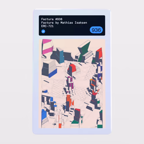 Minter Token - Factura by Mathias Isaksen #936