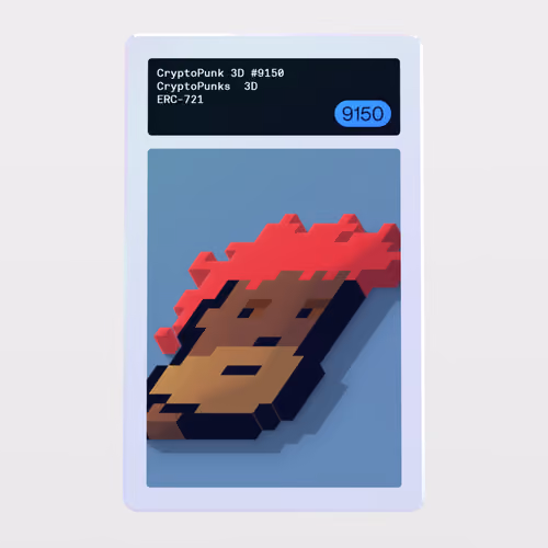 Minter Token - CryptoPunks  3D #9150