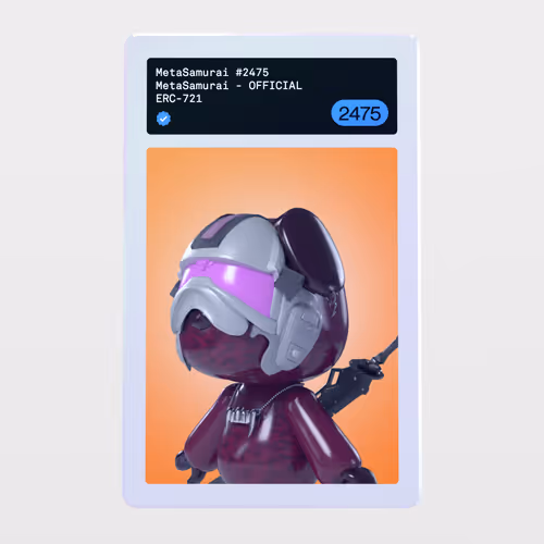 Minter Token - MetaSamurai - OFFICIAL #2475