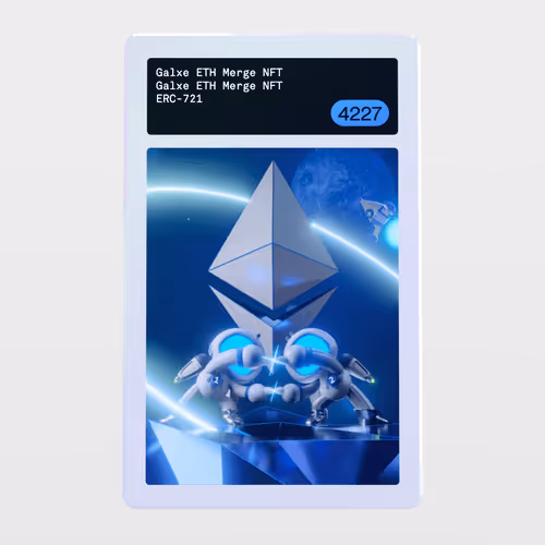 Minter Token - Galxe ETH Merge NFT #4227