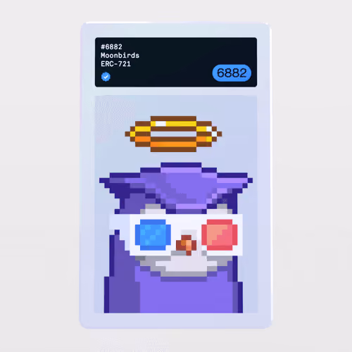 Minter Token - Moonbirds #6882