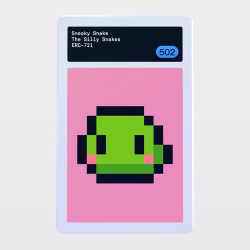 Minter Token - The Silly Snakes #502