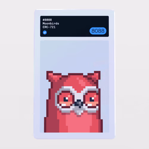 Minter Token - Moonbirds #8088