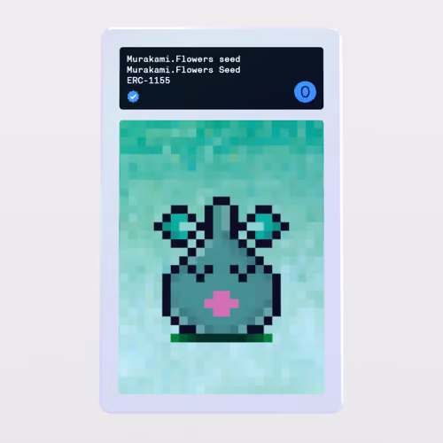 Minter Token - Murakami.Flowers Seed #0