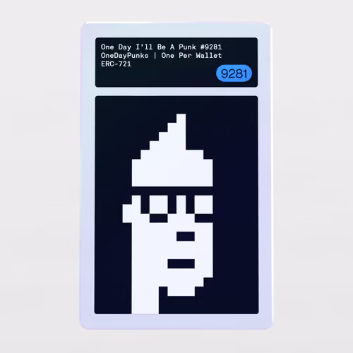 Minter Token - OneDayPunks | One Per Wallet #9281